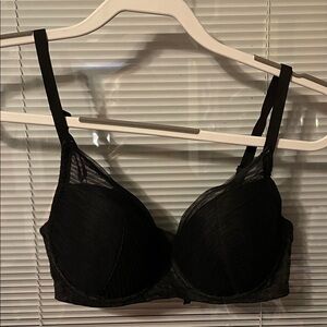 Victoria's Secret Black mesh lace Dream Angels Demi